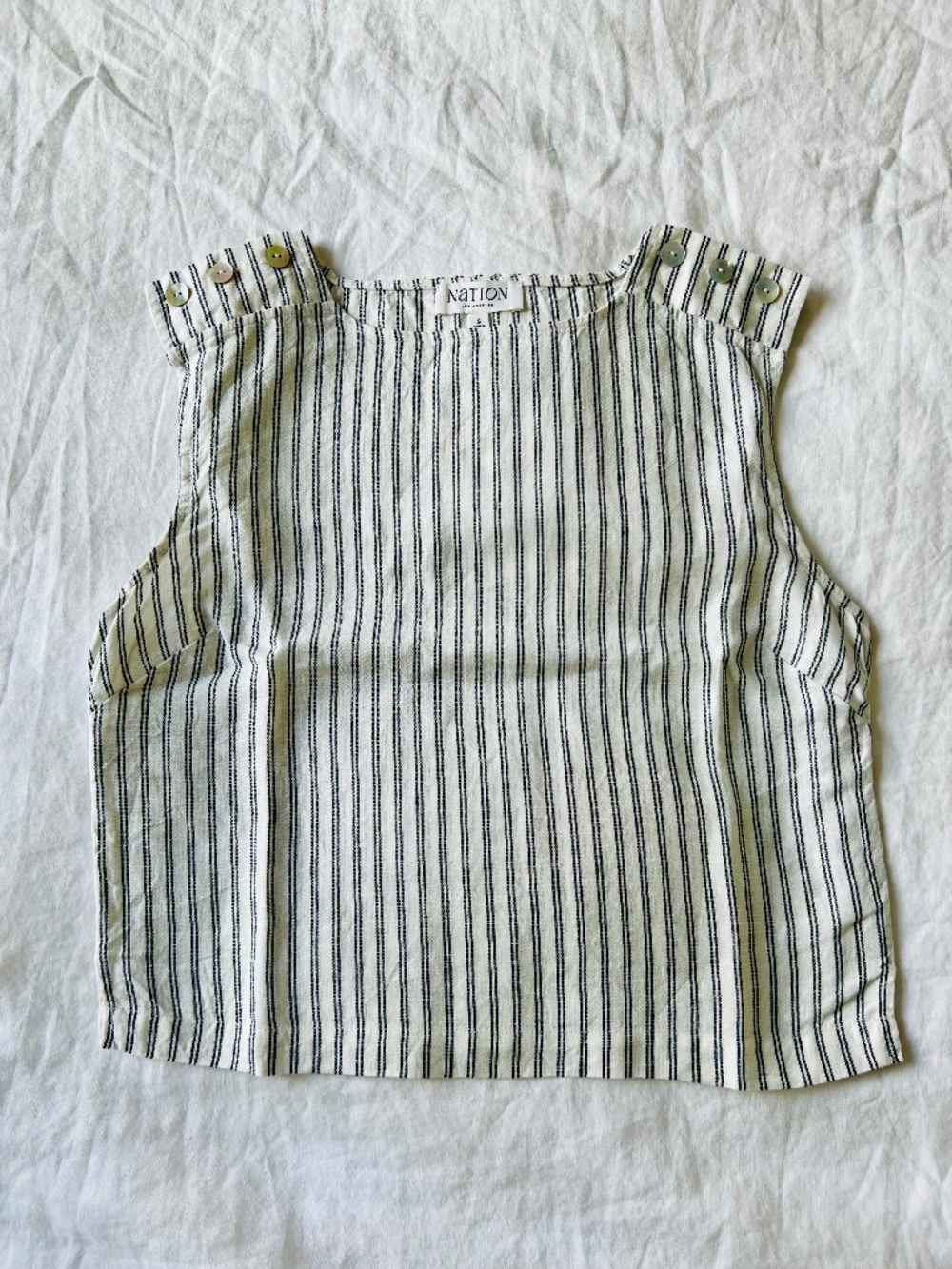 nation LTD cara stripe tank